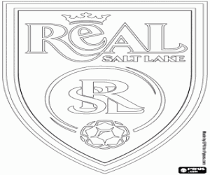 Coloriage Bouclier du Real Salt Lake