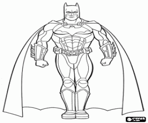 Coloriage Bruce Wayne est Batman