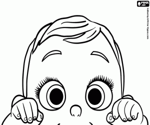 Coloriage Le bébé Diamond Destiny