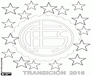 Coloriage CA Lanús, champion Transición 2016