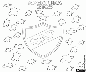 Coloriage CA Platense, champion de l'Apertura 2025