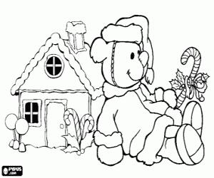 Coloriage Cadeaux de Noël fantastiques