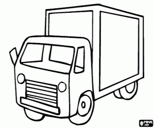 Coloriage Camion 