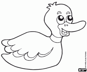 Coloriage Canard