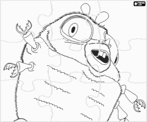 Coloriage Casse-tête de Insectosaure