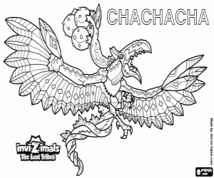 Coloriage Chachacha, Invizimals The Lost Tribes