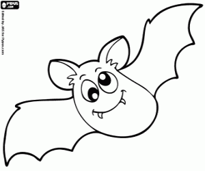 Coloriage Chauve-souris