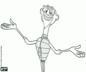 Coloriage Chester V, un inventeur célèbre