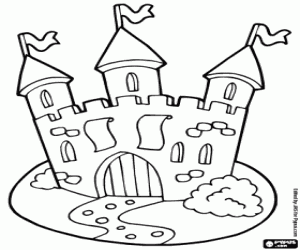Coloriage Château