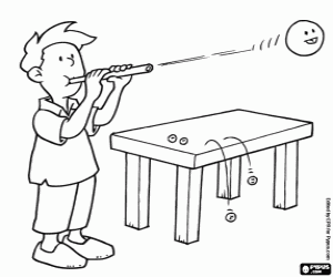 Coloriage Cinq dans une cosse, histoire pour enfants