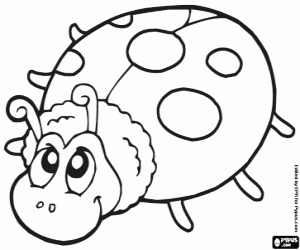 Coloriage Coccinelle