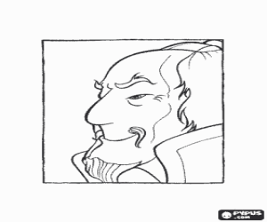 Coloriage Confucius, le confucianisme