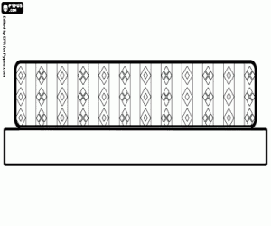 Coloriage Coussin traditionnel japonais