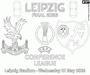 Coloriage Crystal Palace - Rayo Vallecano