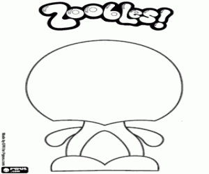 Coloriage Créer votre propre zooble