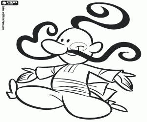 Coloriage Danse typique de l’Ukraine, Hopak