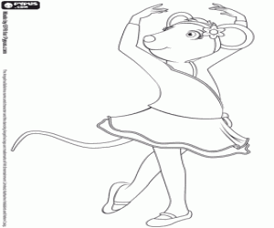Coloriage La danseuse Gracie