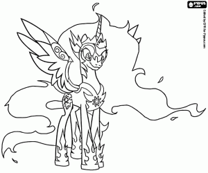 Coloriage Daybreaker, Mon petit poney