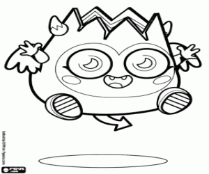 Coloriage Diavlo, le diable de Moshi Monsters