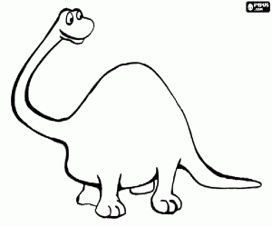 Coloriage Dinosaure