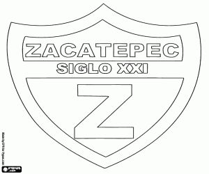 Coloriage Distinctif du Zacatepec CF