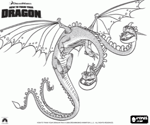Coloriage Dragons Hideux Braguettaure