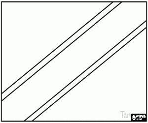 Coloriage Drapeau de Tanzanie