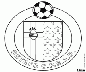 Coloriage Emblème de Getafe CF