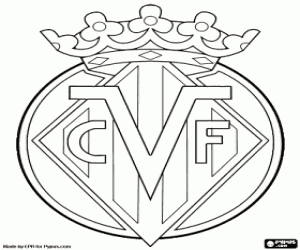 Coloriage Emblème de Villarreal CF
