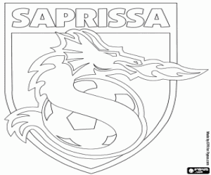 Coloriage Emblèm de Deportivo Saprissa