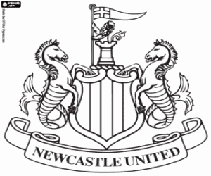 Coloriage Emblèm du Newcastle United