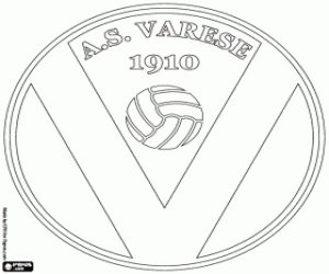 Coloriage Emblème du AS Varese 1910