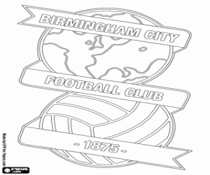 Coloriage Emblème du Birmingham City