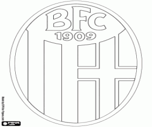 Coloriage Emblème du Bologna FC 1909
