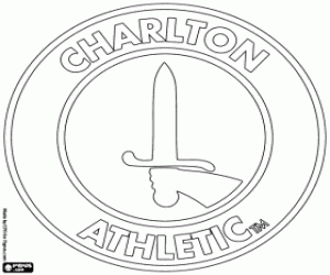 Coloriage Emblème du Charlton Athletic