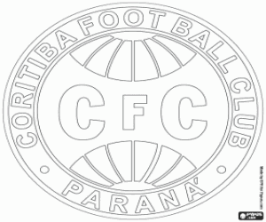 Coloriage Emblème du Coritiba FC
