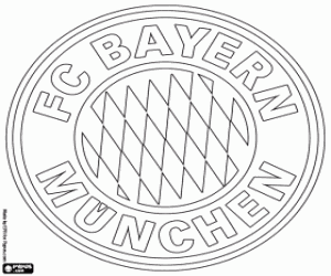 Coloriage Emblème de Bayern Munich