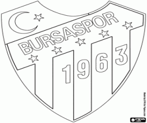 Coloriage Emblème de Bursaspor