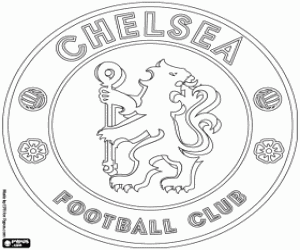 Coloriage Emblème de Chelsea FC