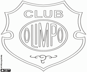 Coloriage Emblème de Club Olimpo