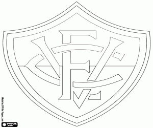 Coloriage Emblème de Esporte Clube Vitória