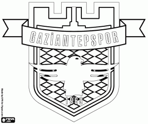 Coloriage Emblème de Gaziantepspor