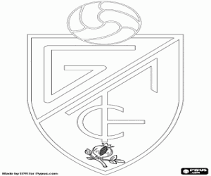 Coloriage Emblème de Granada CF 