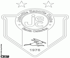 Coloriage Emblème de Joinville Esporte Clube
