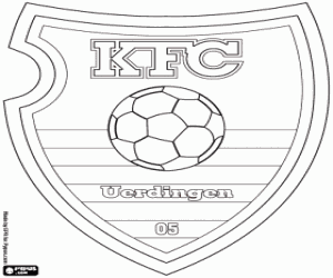 Coloriage Emblème de KFC Uerdingen 05