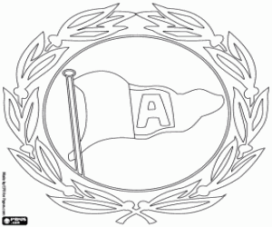 Coloriage Emblème de l'Arminia Bielefeld