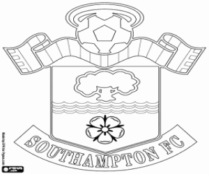 Coloriage Emblème de Southampton FC