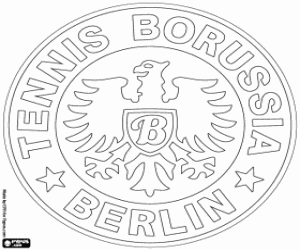Coloriage Emblème de Tennis Borussia Berlin