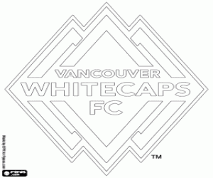 Coloriage Emblème de Vancouver Whitecaps FC