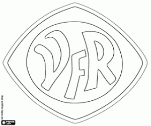 Coloriage Emblème de VfR Aalen